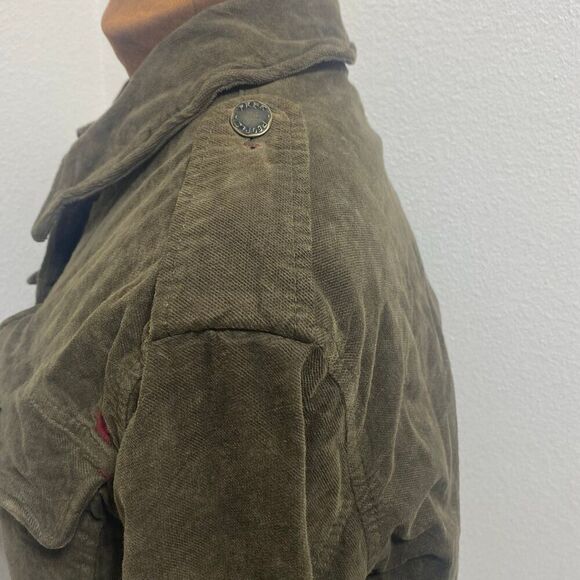 Free People Everlyn Jacket In Moss (Army Green / Olive) Size Medium - Picture 6 of 11